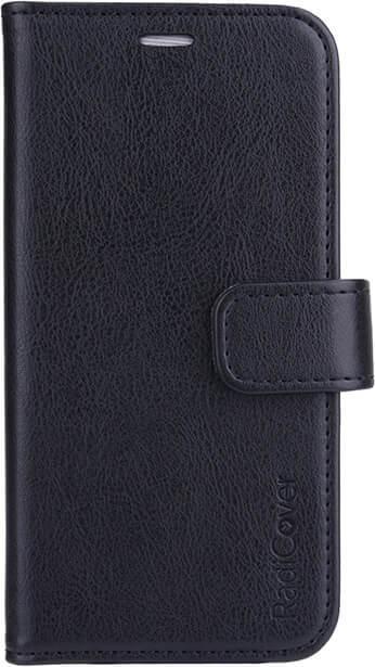 Productafbeelding Radicover Stralingsbeschermde Mobilewallet iPhone - iPhone 13 Mini Flipcover Zwart (Apple iPhone 13 mini)