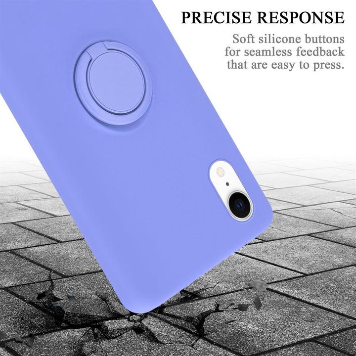 Actual product image Cadorabo TPU Liquid Ring Silicone Case Cover (Apple iPhone XR)