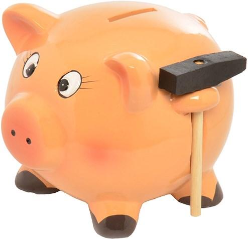 Actual product image Sombo Piggy bank with hammer