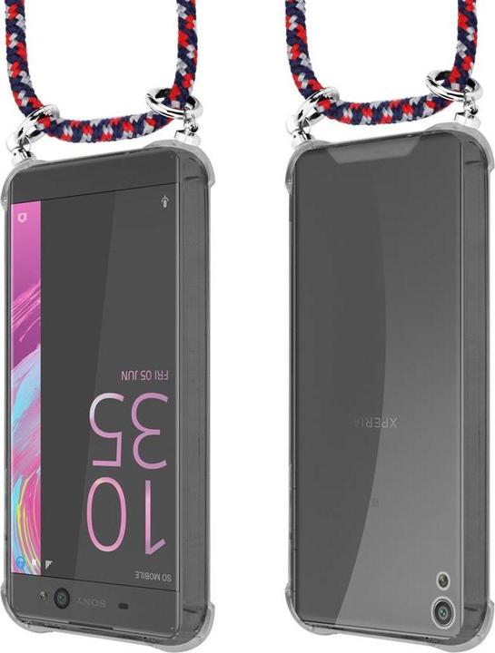 Produktbild Cadorabo TPU Handy Kette SILBER Cover
