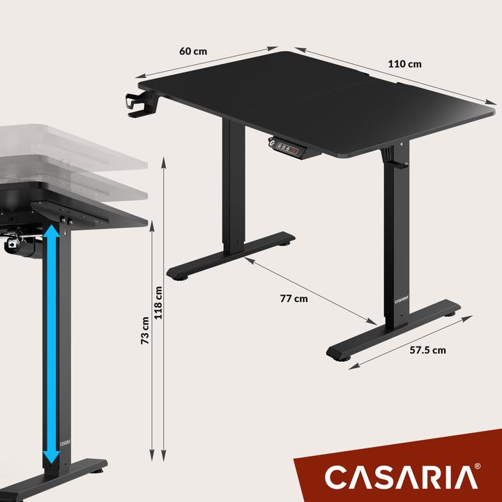 Produktbild Casaria Schreibtisch