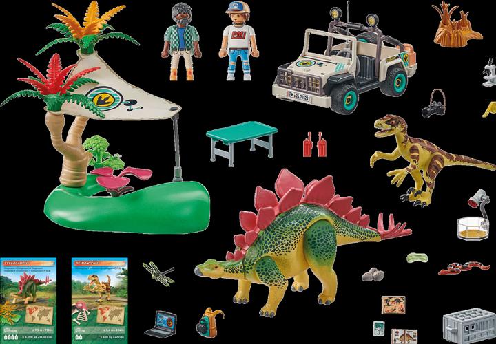 Image du produit Playmobil Camp de recherche avec des dinosaures (71523, Dinosaures Playmobil)