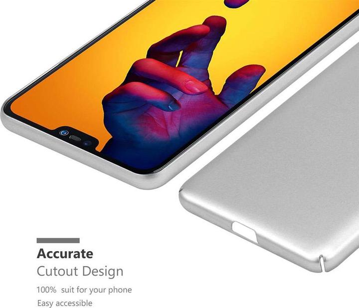 Actual product image Cadorabo Hard Cover Matt Metal Cover (Huawei Nova 3E)