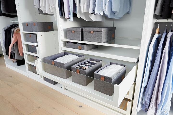 Produktbild Love it Store it Premium Kleiderschrank Organizer 2er Set mit 6 Fächern (15 x 30 x 15 cm, 6.75 l)