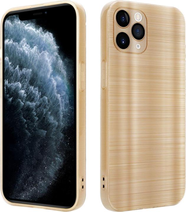 Produktbild Cadorabo Hülle für Apple iPhone 11 PRO im TPU Brushed Kameraschutz LM160 Style (Apple iPhone 11 Pro)