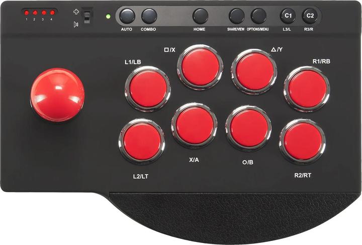 Actual product image Subsonic Arcade joystick, compatible with PS4, Xbox series X/S, Xbox One, PC, PS3 (Xbox Series S, PS4, PS3, Xbox One S, PC, Xbox One X, Xbox Series X)