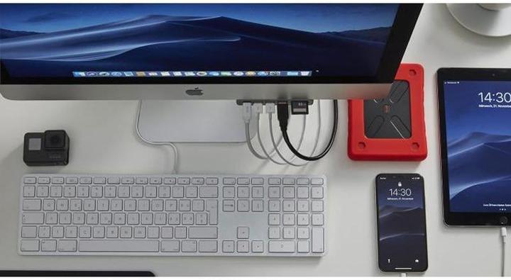 Produktbild LMP Attach Dock Pro 10 Port SG,Mini-DP,HDMI (USB-C, 7 Ports)