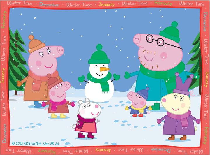 Produktbild Ravensburger Peppa Pig Jahreszeiten-Puzzle (24 Teile)