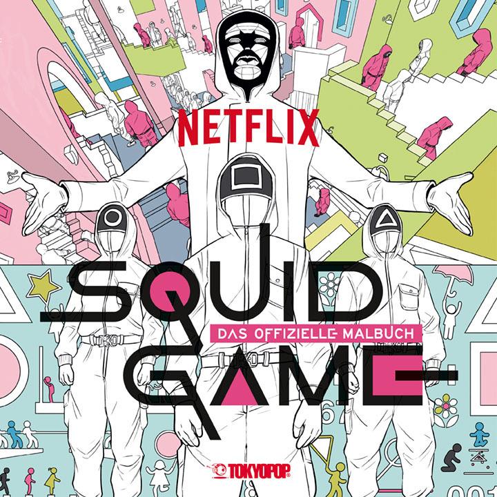 Image du produit Squid Game : le livre de coloriage officiel