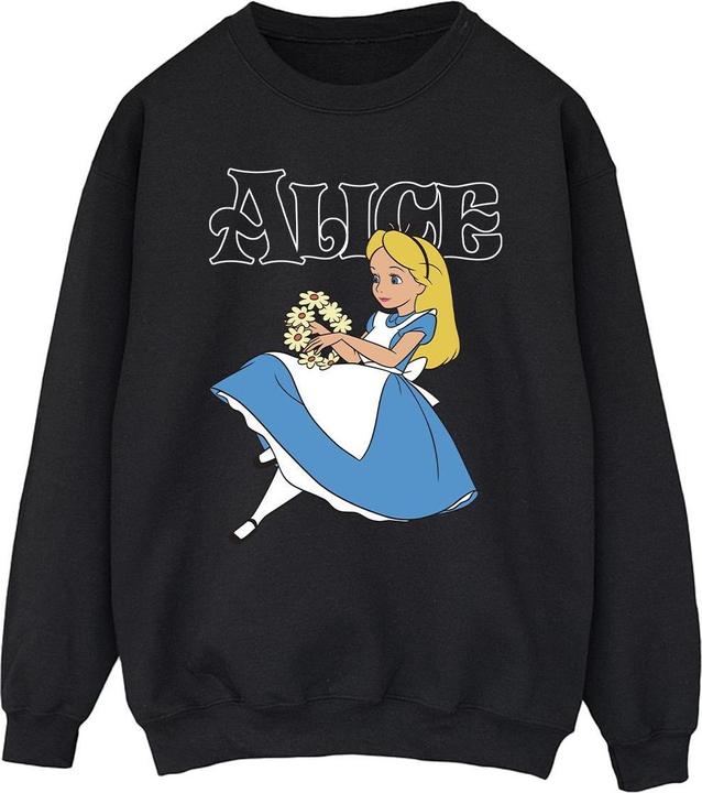 Disney Alice In Wonderland Flowers Sweatshirt (L)