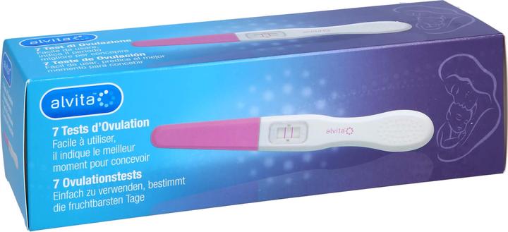 Produktbild Alvita Ovulationstest, 7 St TES