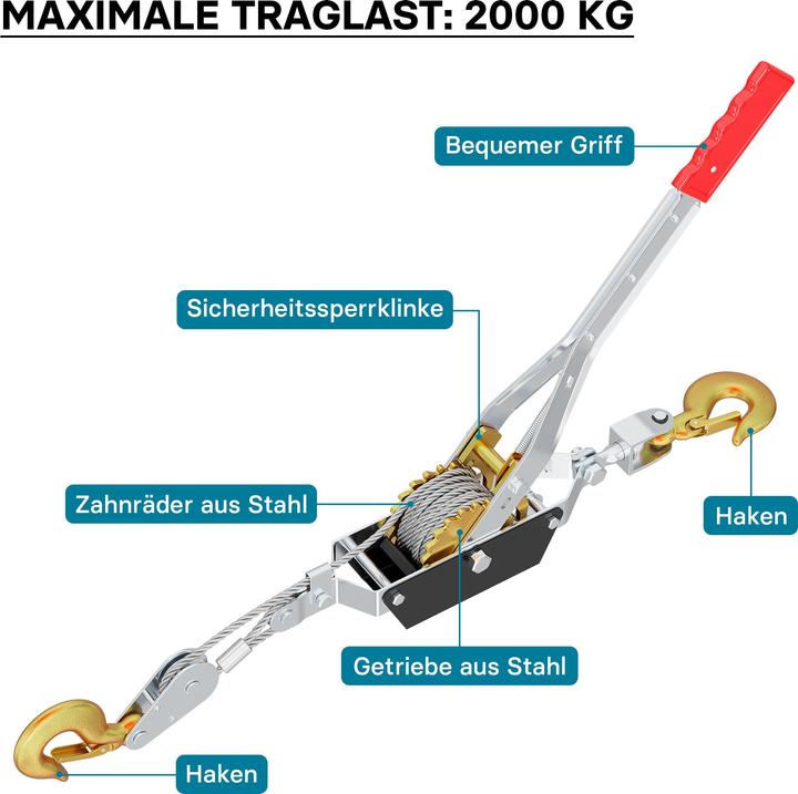 Image du produit Wiltec Palan manuel