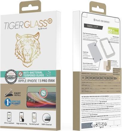 Actual product image Muvit Bulletproof glass, glass protection film, protective glass (1 Piece, Apple iPhone 13 Pro Max, Apple iPhone 14 Plus)