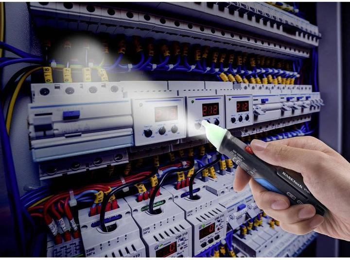 Produktbild Basetech Berührungsloser Spannungsprüfer (CAT III 1000V)