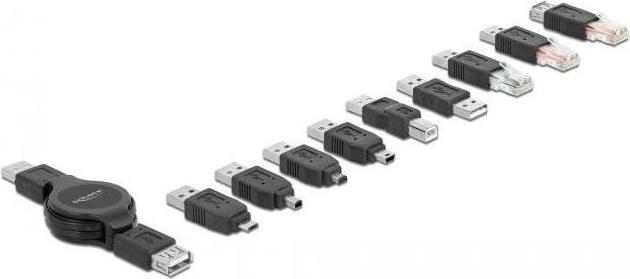 Produktbild Delock 10teiliges USB2.0 Adapterkit (1.20 m, USB 2.0)