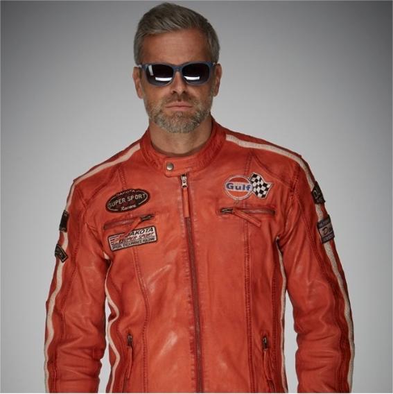 Produktbild Grandprix Originals Gulf Racing Jacket, orange, Gr. XL (XL)