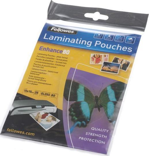 Actual product image Fellowes Enhance 80 (10 x 15 cm, 25 Piece, 80 µm)