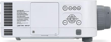 Produktbild NEC Projektor PA550W WXGA* (WXGA, 550 lm, 1.5 - 3:1)