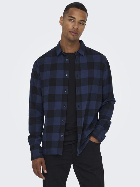 Immagine prodotto Only & Sons Kariertes Langarmhemd (XS)