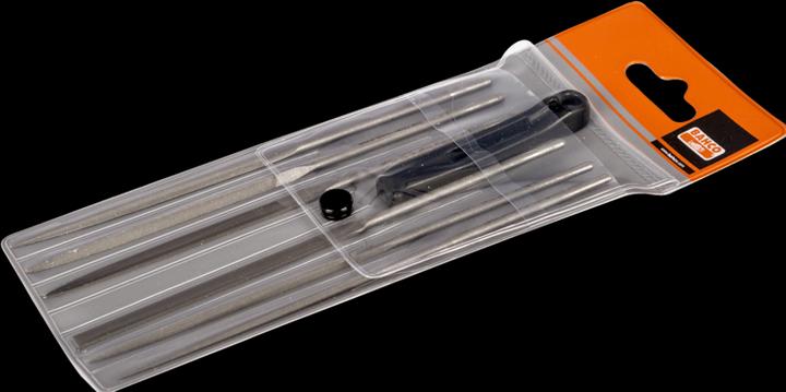 Actual product image Bahco Needle file set 6 pcs. 160mm In (Stroke 0, 150 mm)