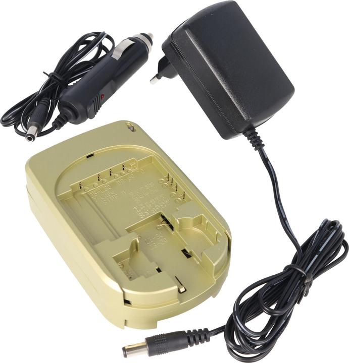 Immagine prodotto AccuCell Double-side charger für Digital-Kamera und Camcorder Li-ion Akku, PEN, RIC, Sanyo (Caricabatterie per fotocamere)