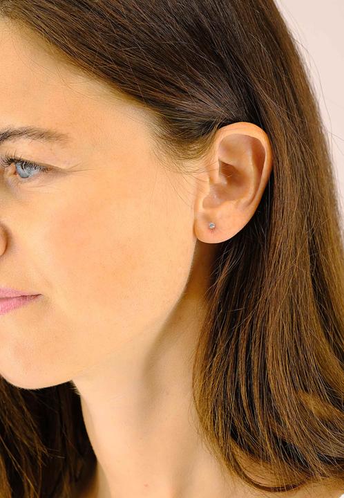 Image du produit Muau Boucles d'oreilles (Or blanc 750)