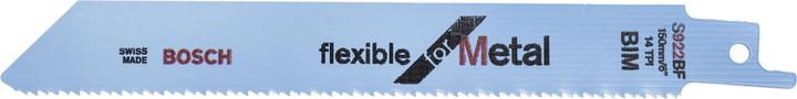 Bosch Professional Zubehör Säbelsägeblatt S 922 BF, Flexible for Metal, 5er-Pack