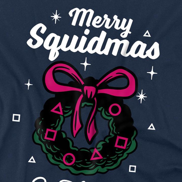 Immagine prodotto Squid Game Merry Squidmas Maglietta Corona di Fiori Uomo (4XL)