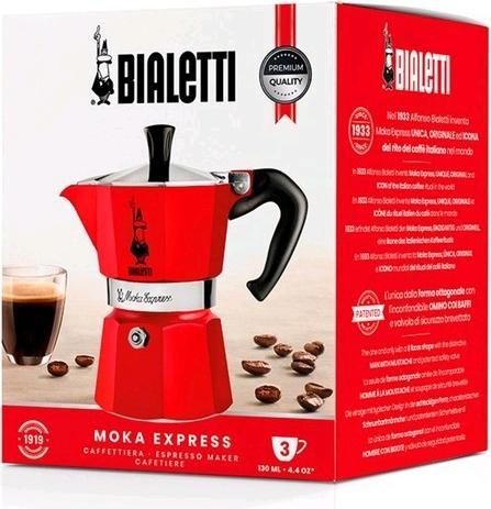 Actual product image Bialetti Moka 3 cups (3 T.)