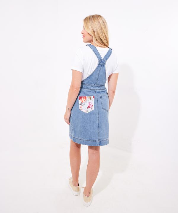 Produktbild Joe Browns Floral Zip-Front Denim Pinafore (40)