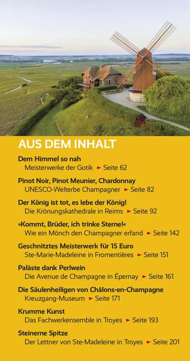 Produktbild Reiseführer Champagne (Deutsch, Heike Bentheimer, 2023)