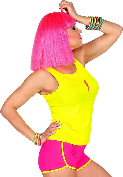Actual product image Widmann NEON PINKE HOT PANTS, One Size Fits Most Adults (One size)