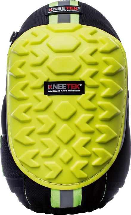 Kneetek Knieschoner HiVis schwarz gelb