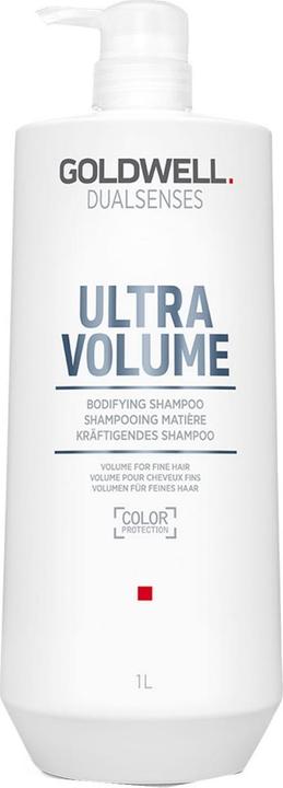 Actual product image Goldwell Dualsenses Ultra Volume Bodifying Shampoo szampon do włosów zwiększający objętość 1000ml (1000 ml, Liquid shampoo)