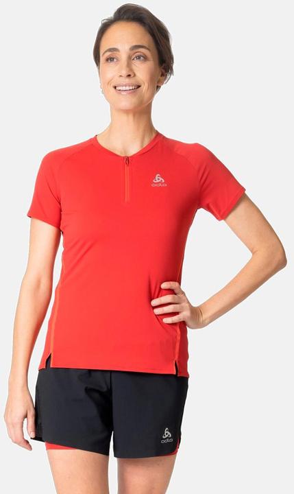 Produktbild Odlo T-shirt crew neck s/s 1/2 zip AXALP TRAI (S)