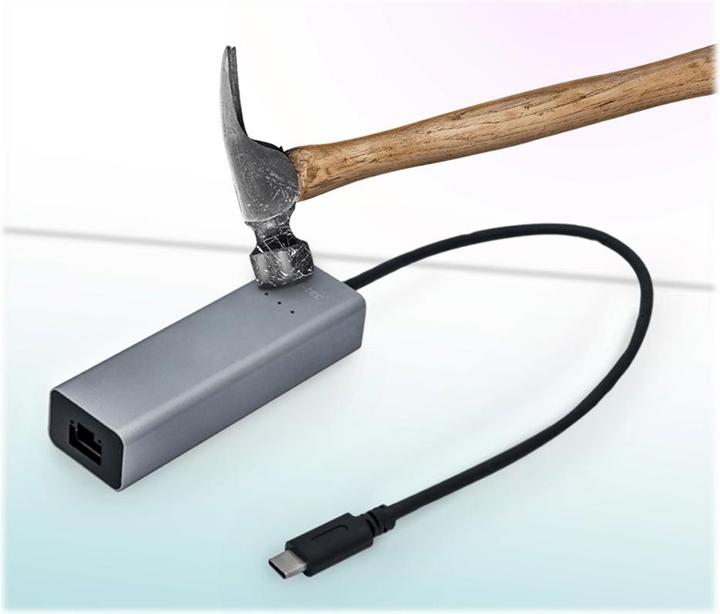 Actual product image i-tec USB-C Ethernet Adapter (USB-C 3.1 Gen 1, RJ45 2.5 Gigabit Ethernet (1x))