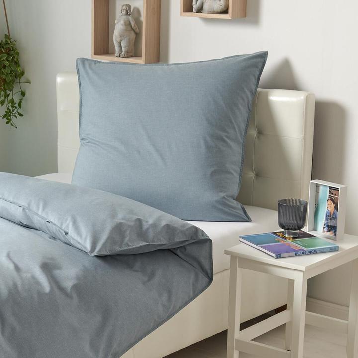 Produktbild Traumschlaf Basic Chambray (Bettwäsche Set, 135x200 cm + 80x80 cm)