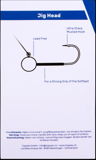 Actual product image HRH Jig Head Tungsten