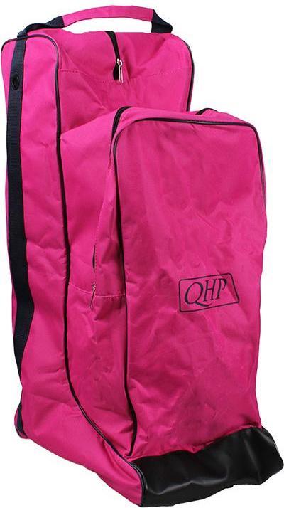 Qhp Borsa portacasco per stivali da equitazione Combi (Taglia unica)