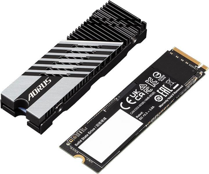 Actual product image Gigabyte Aorus Gen4 7300 (1000 GB, M.2 2280)