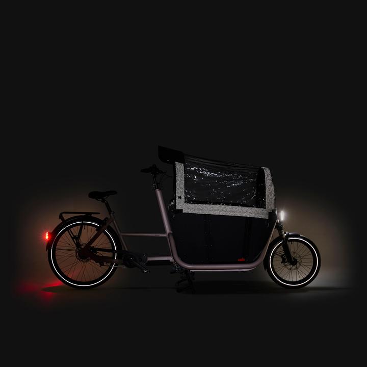 Produktbild Btwin E-Lastenfahrrad Long John F900E Family taupe