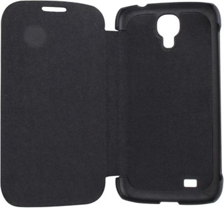 Produktbild König Design Handyhülle für Samsung Galaxy S4 Schutztasche Wallet Cover 360 Case Etui Schwarz (Samsung Galaxy S4 I9500)