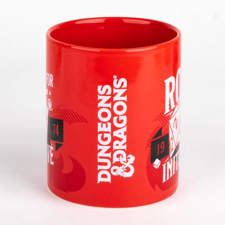 Actual product image Konix Dungeons & Dragons mug Roll for Initiative 320 ml (320000 ml, 1 x)