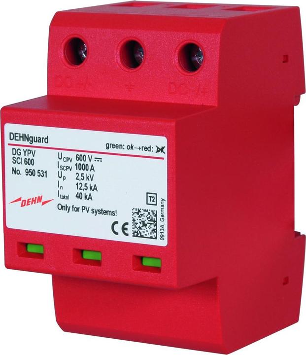 Produktbild Dehn Überspannungsableiter Typ 2 DEHNguard 950531