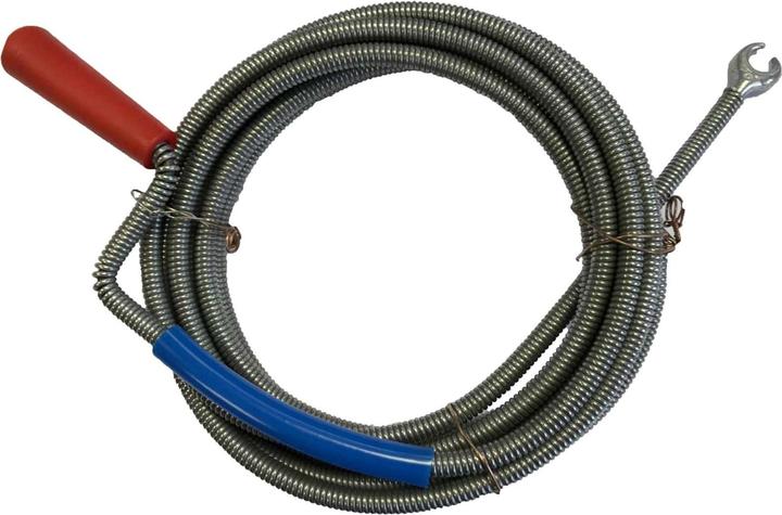 E&R Rohrreinigungsspirale 9 mm x 10 m mit Kralle