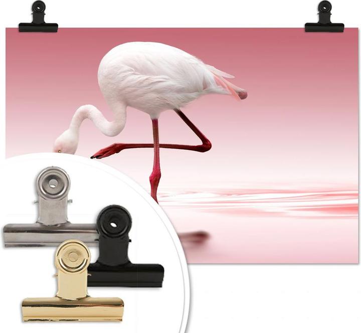 Image du produit Trenddeko Reindl - Flamant rose (120 x 80 cm)