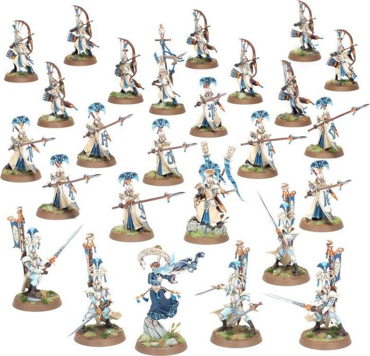 Immagine prodotto Games Workshop Warhammer AoS - Lancia Lumineth Signori del Regno (Materiale sintetico)