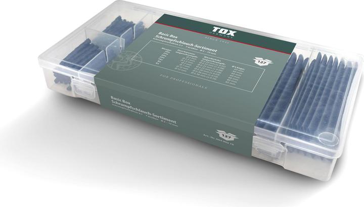 Actual product image Tox Basic Box Heat shrink tubing - assortment 127 pcs. (127 x)