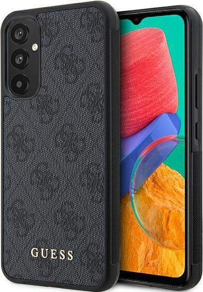 Produktbild Guess 4G Metal Gold Logo Case für A346B Samsung Galaxy A34 - grey (Samsung Galaxy A34 5G)