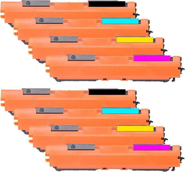 Image du produit Hermex Cartouches de toner HP Color LaserJet 2500L compatibles (M, CF, C, Y)